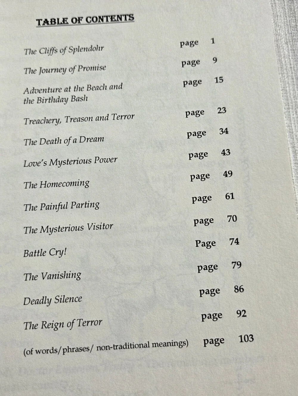N/A this paperback
